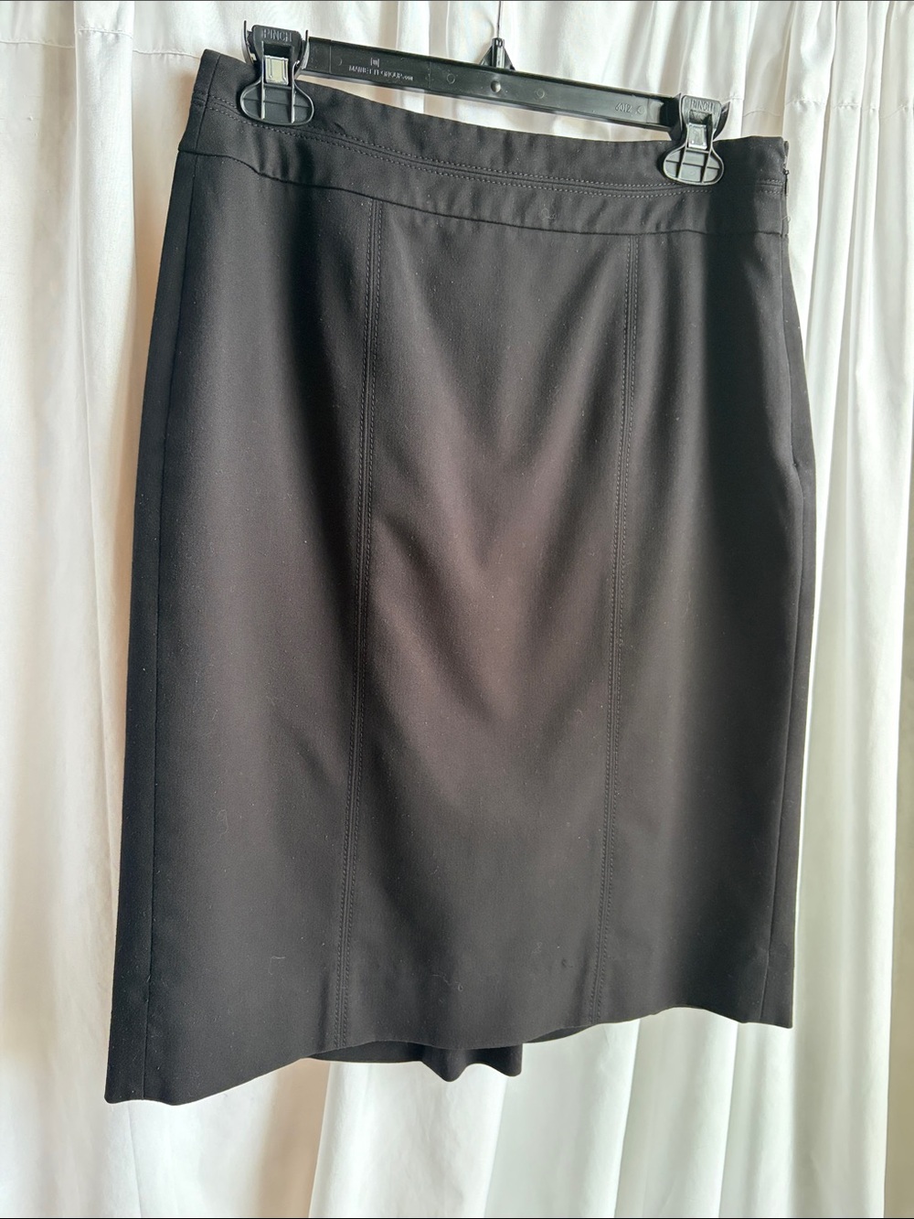 White House Black Market Black Tailored Pencil Skirt